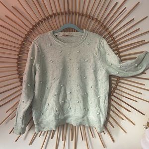 ModCloth Pom Pom confetti sweater size 2X